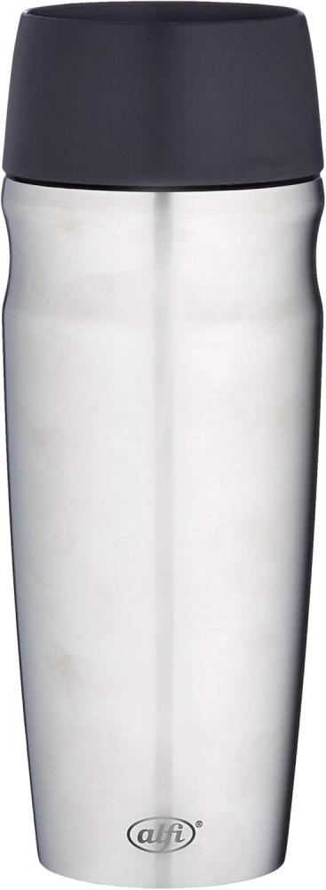 alfi 5617. 205. 035 Coffee To Go Trinkbecher isoMug, Edelstahl mattiert 0,35 l, 4 Stunden heiß, 8 Stunden kalt, BPA-Free, 360° Trinken Bild 1