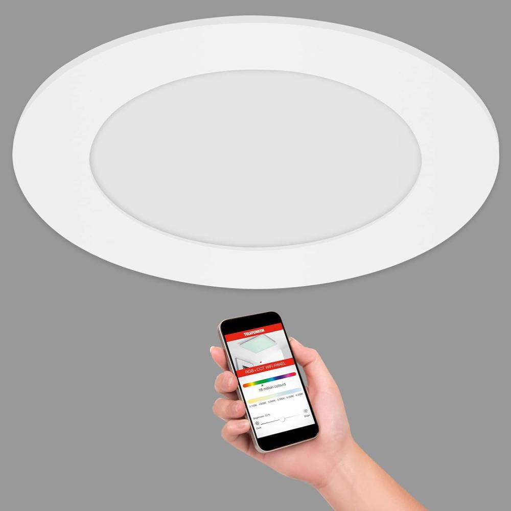 Di-Ka LED Einbauleuchte Direkt Smart WiFi weiß Bild 1