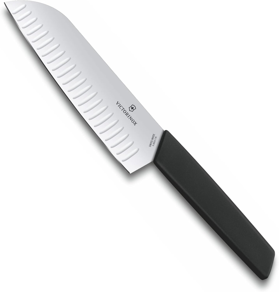 Victorinox Swiss Modern Santoku Schwarz 17 cm Bild 1