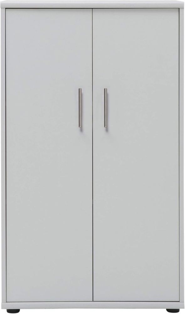 Möbelpartner Till Aktenschrank, lichtgrau, 111 cm Höhe Bild 1