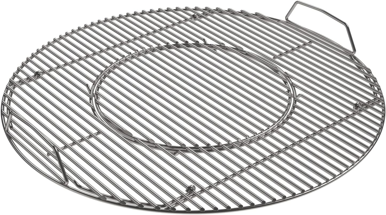 RÖSLE VARIO+ Grillrost, Hochwertiger Grillrost aus Edelstahl für VARIO-Einsätze, für Holzkohle Kugelgrill No. 1 F60 Bild 1