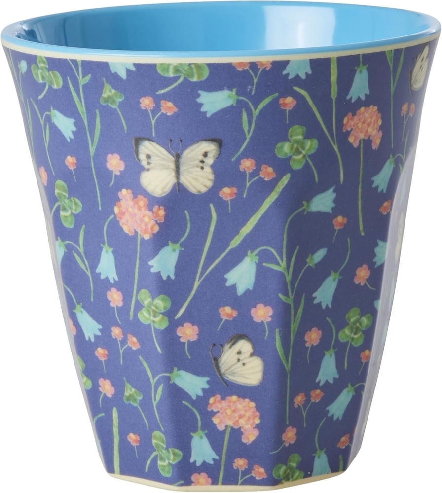 Rice Butterfly Field Print Melamine Becher 250 ml Bild 1