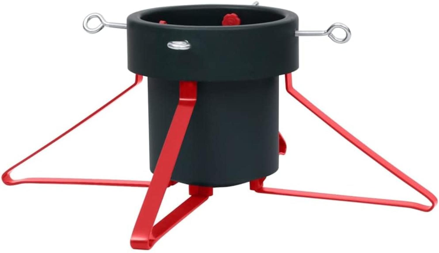 vidaXL Christbaumständer Grün und Rot 46x46x19 cm 331310 Bild 1