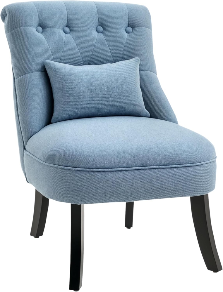 HOMCOM Sessel Relaxsessel mit Rückenkissen Bild 1