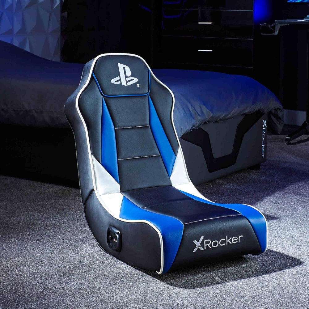 X Rocker Sony Playstation® Geist 2.0 Floor Rocker Gaming-Bodensessel mit 2.0 Audiosystem für Bild 1