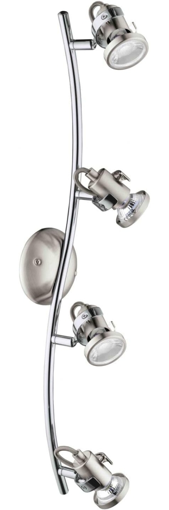 Eglo 75294 WELLE 4-flammig NICKEL-M/CHROM TUKON 3 Bild 1