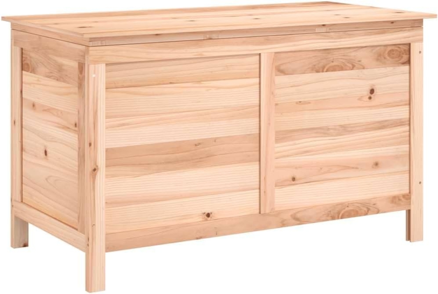 vidaXL Gartentruhe 99x50x56,5 cm Massivholz Tanne 364752 Bild 1