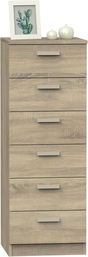 MUEBLES PITARCH Tibet Sinfonier, Holzwerkstoff, Kambrium Eiche, 110 x 40 x 40 cm Bild 1