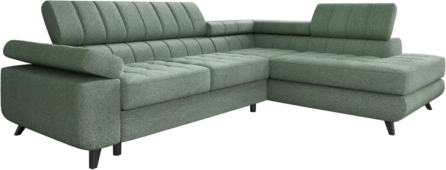 Ecksofa Nord Premium (Farbe: Abriamo 10, Seite: Rechts) Bild 1