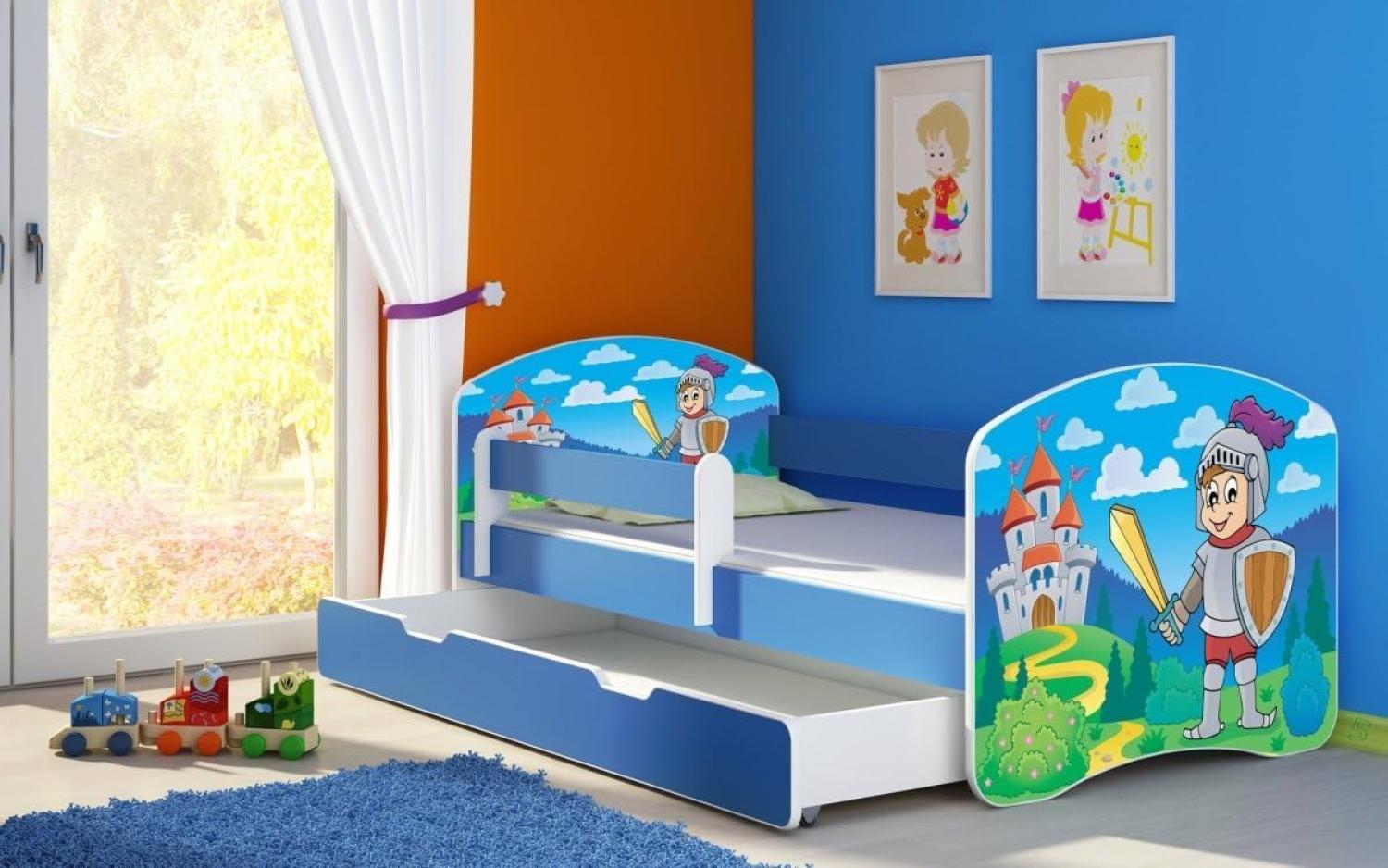 Kinderbett Dream mit verschiedenen Motiven 180x80 Knight Bild 1