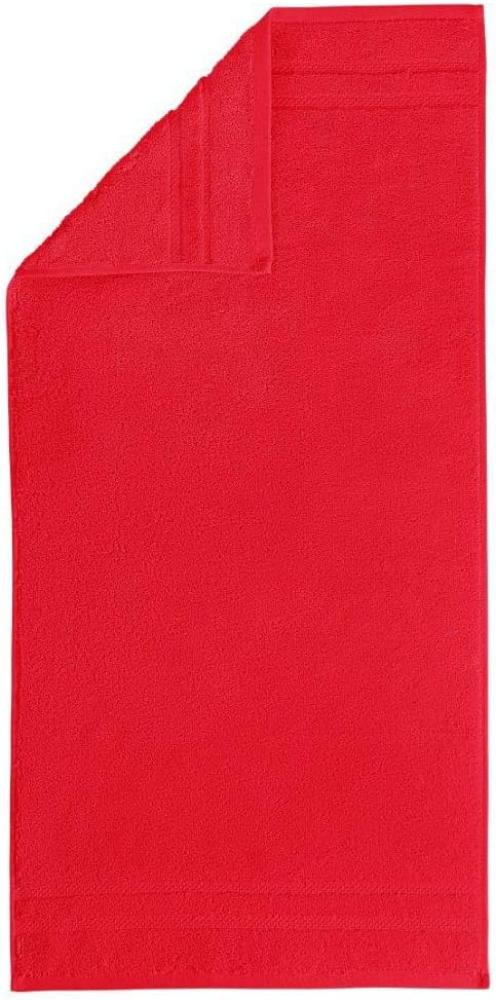 Micro Touch Gästetuch 30x50cm rot 550g/m² 100% Baumwolle Bild 1