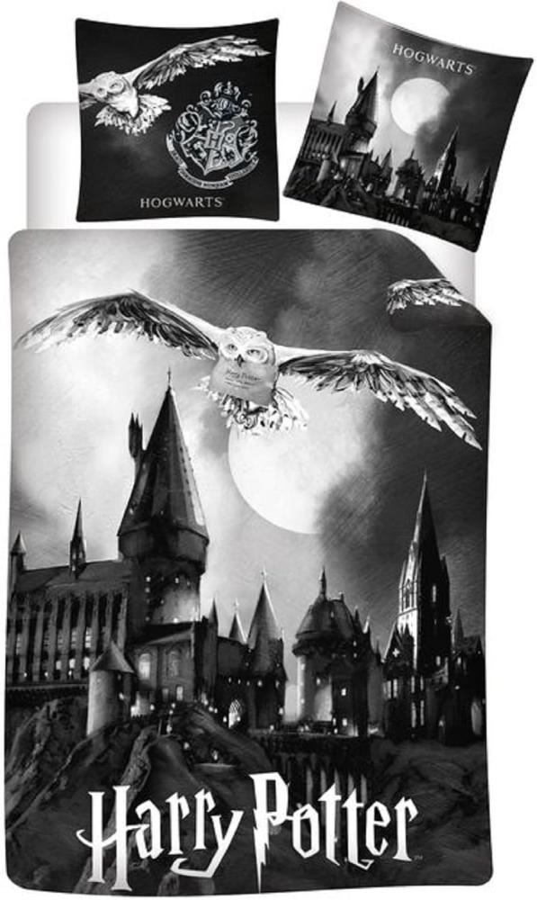 AY!Max Bettwäsche Harry Potter Wende Bettwäsche Hogwarts 2tlg 155 x 220 cm Bild 1