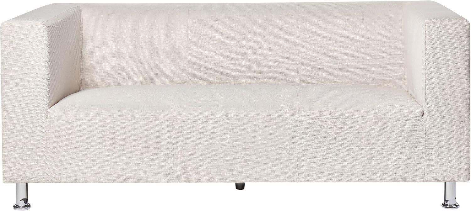 3-Sitzer Sofa Stoff cremeweiß FLORO Bild 1