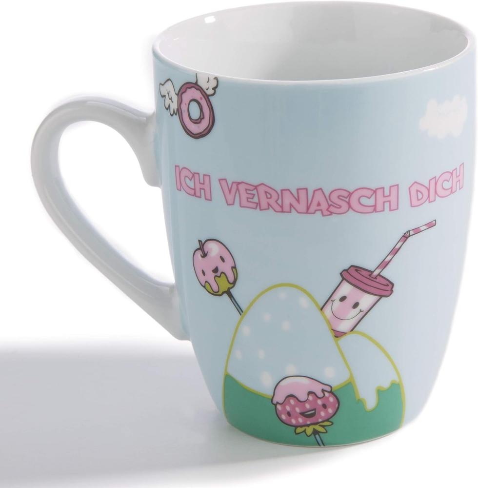 Nici 41450 Tasse Theodor ich vernasch dich Porzellan Bild 1
