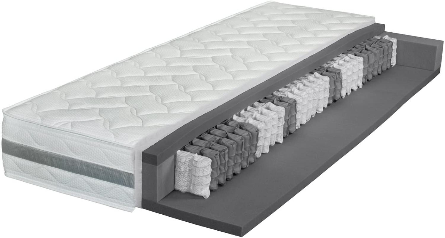 Breckle 'Sinfonia 500 TFK XXL' Taschenfederkernmatratze H3, 80x220 cm Bild 1