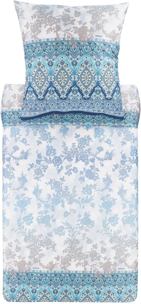 Bassetti Mako-Satin Bettwäsche Agrigento C1|155x220 cm + 80x80 cm Bild 1