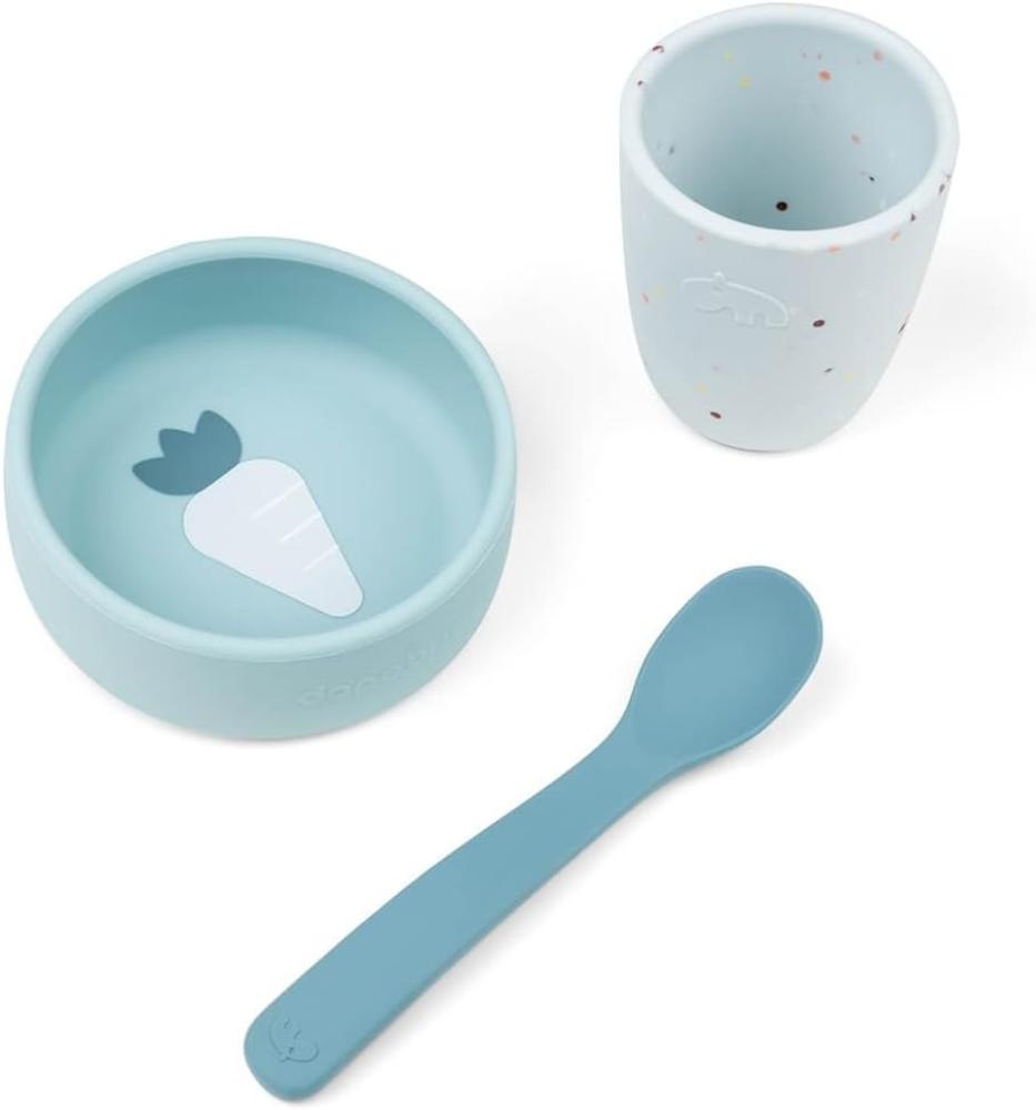 Done by Deer First Meal Set – Blue Blau Bild 1