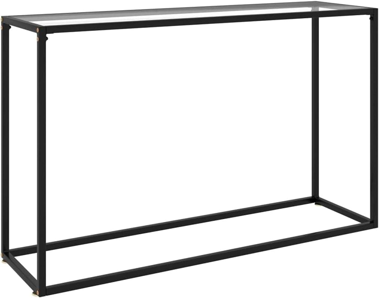 vidaXL Konsolentisch Transparent 120x35x75 cm Hartglas [322815] Bild 1