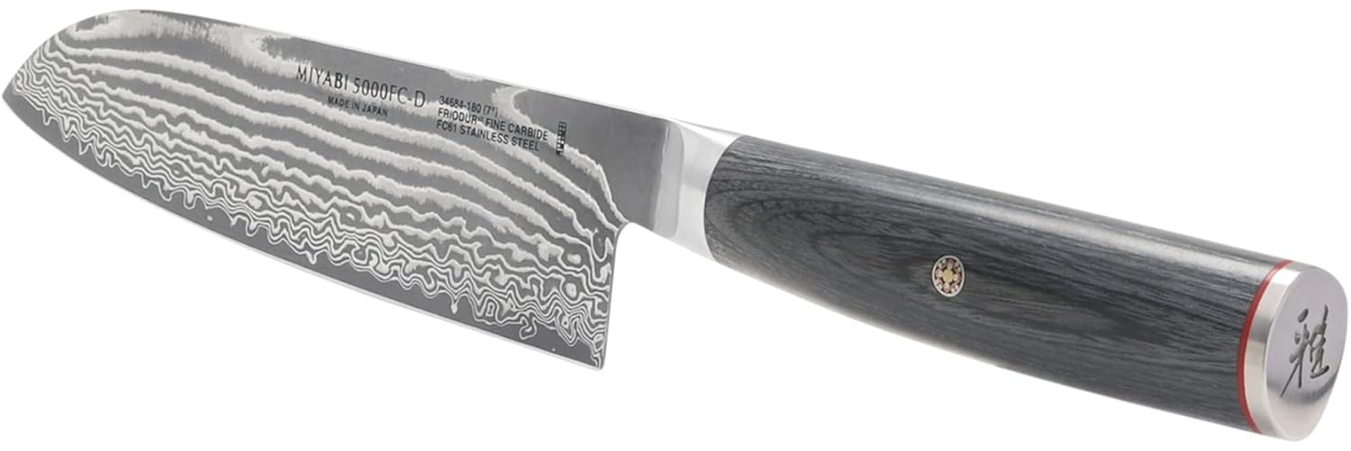 MIYABI 5000 FC-D Santokumesser 18 cm, Glattschliff Bild 1