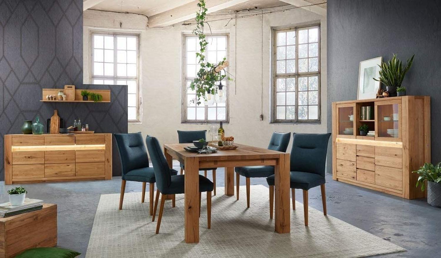 Couchtisch 110x70 cm 'Paris' Wildeiche geölt WZ-0484 Bild 1