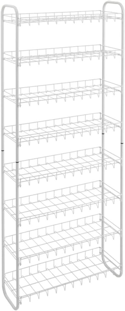 Metaltex Schuhregal mit 8 Ebenen Shoe 8 Weiß Bild 1