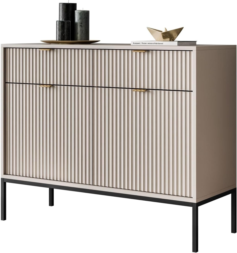 Lookway Kommode CORTADO KSZ104 mit Schubladen, Breite 104 cm Bild 1