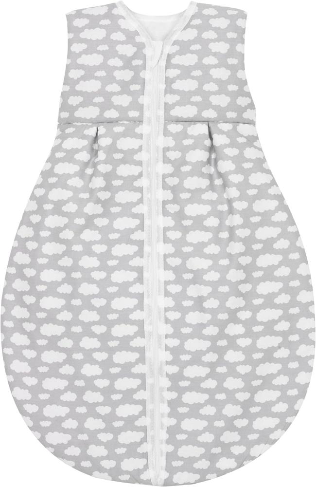 Alvi Kugelschlafsack Molton | Alvi Sommerschlafsack | Babyschlafsack ärmellos 100% Baumwolle | Unwattierter Alvi Außensack | Leichter Baumwoll-Schlafsack Bild 1