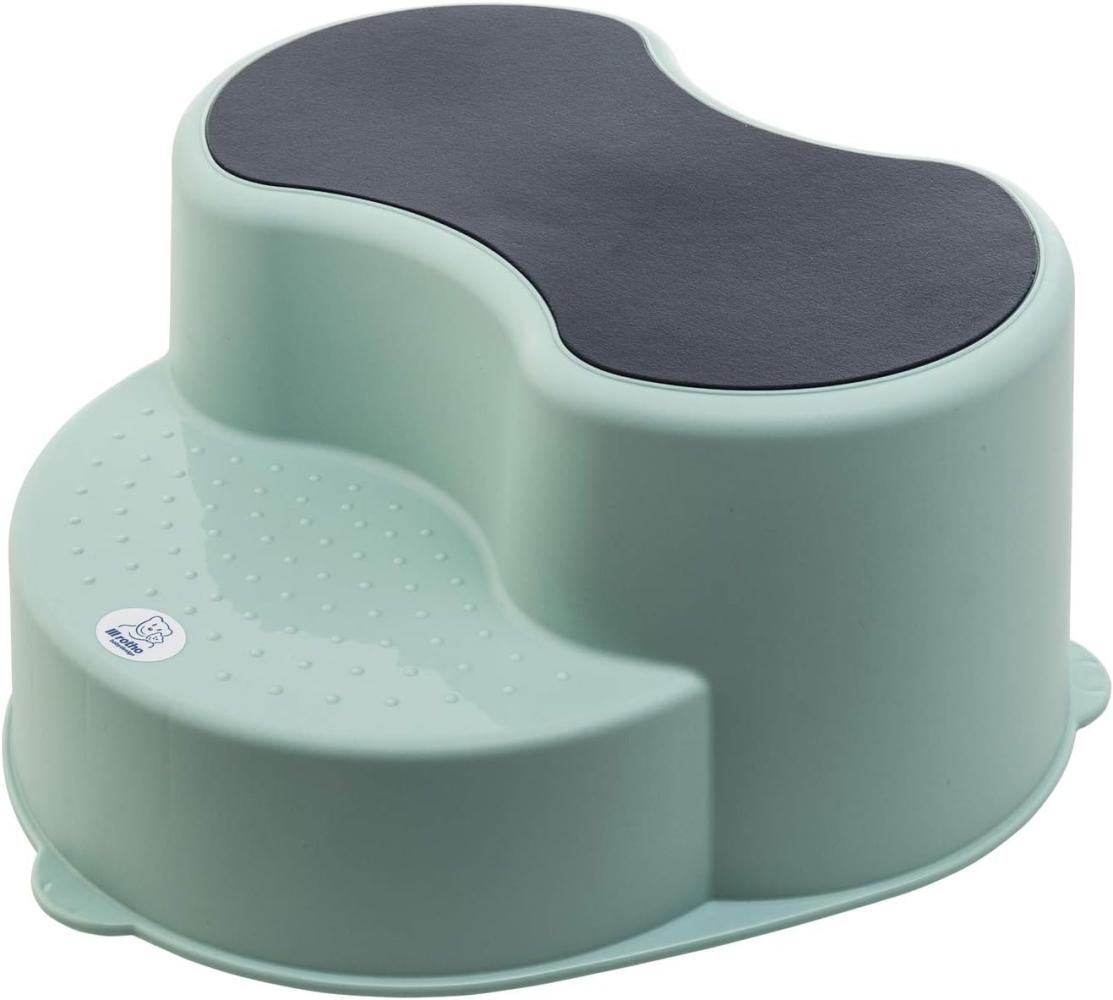 Rotho Babydesign TOP Kinderschemel, Anti-Rutsch-Trittfläche, TOP, Swedish Green (Mintgrün), 200050266 Bild 1