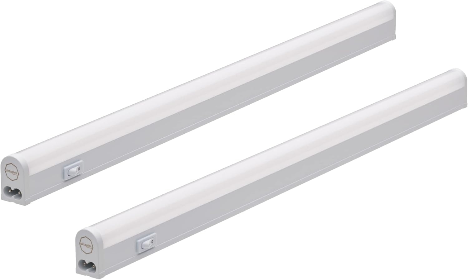 Oktaplex lighting LED Unterbauleuchte, Ein-/Ausschalter, LED fest verbaut, Warmweiß Bild 1