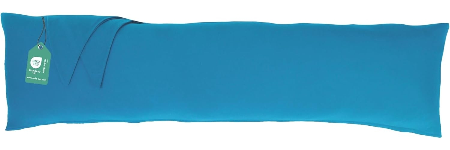 livessa Seitenschläferkissen mit bezug 40x145 cm - Schwangersschaftskissen - Schlafkissen, Kissen mit Bezug, Seitenschläferkissen : 100% Mikrofaser, Kissenbezug: 100% Baumwolle, Stillkissen mit Kissenbezug Bild 1