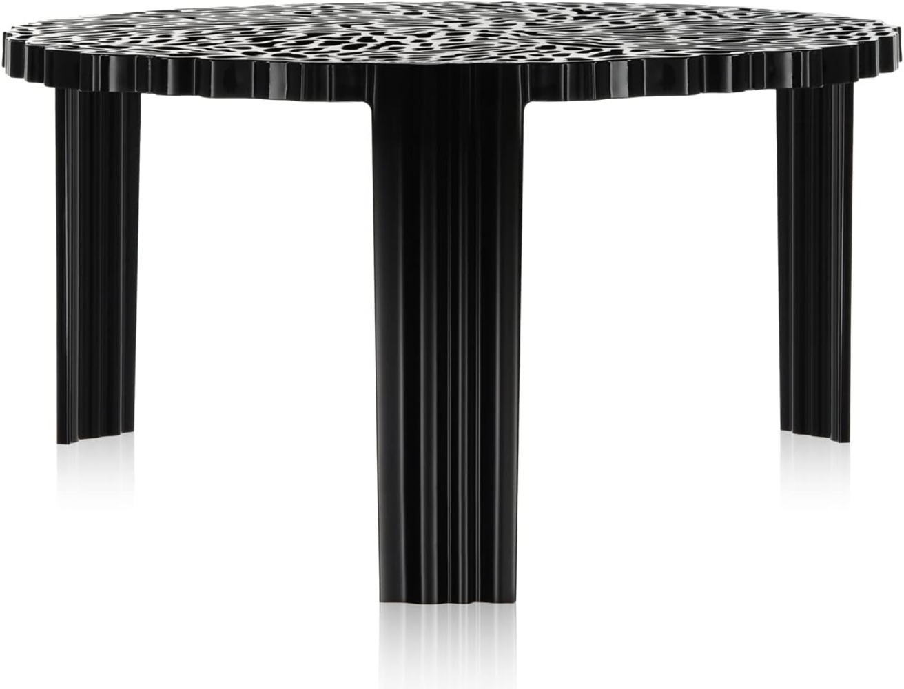 Kartell 08500NE T-Table Möbel, schwarz, 50 x 50 x 28 cm Bild 1
