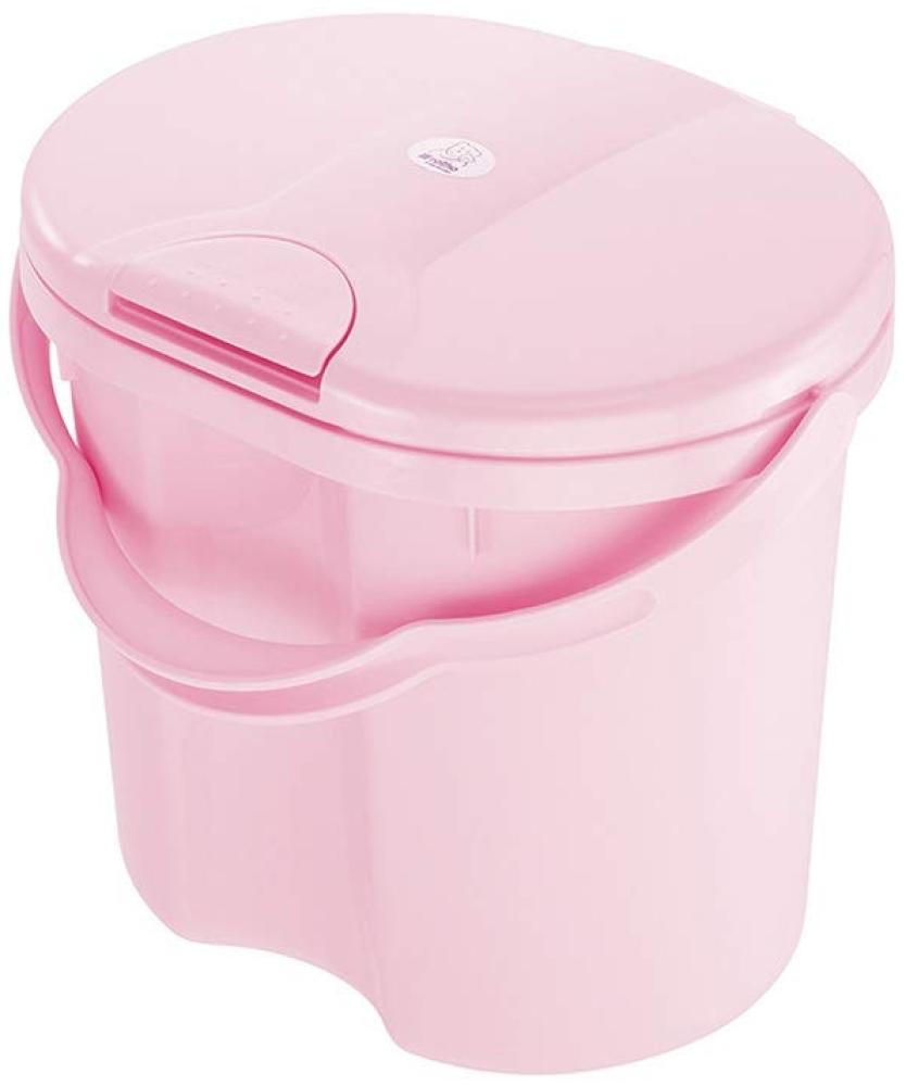 Rotho Babydesign TOP Windeleimer, Tipp-Deckel, 11l, Ab 0 Monate, TOP, Tender Rosé Pearl (Rosa), 200020208, 20002-0208 Bild 1