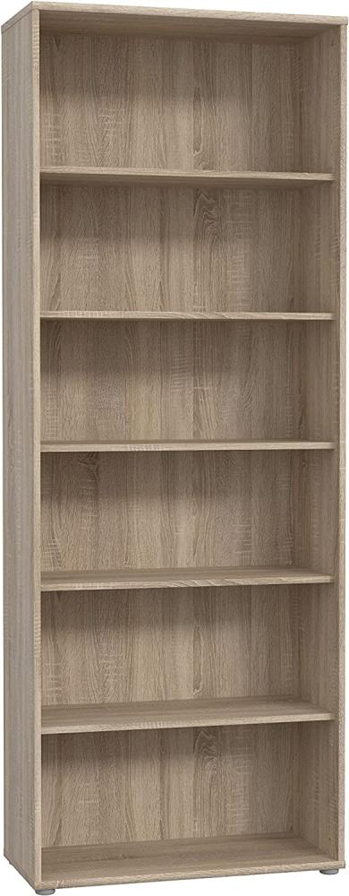 FORTE Tempra2 Regal, Holzwerkstoff, Beige, 73,7 x 197,5 x 34,8 cm Bild 1