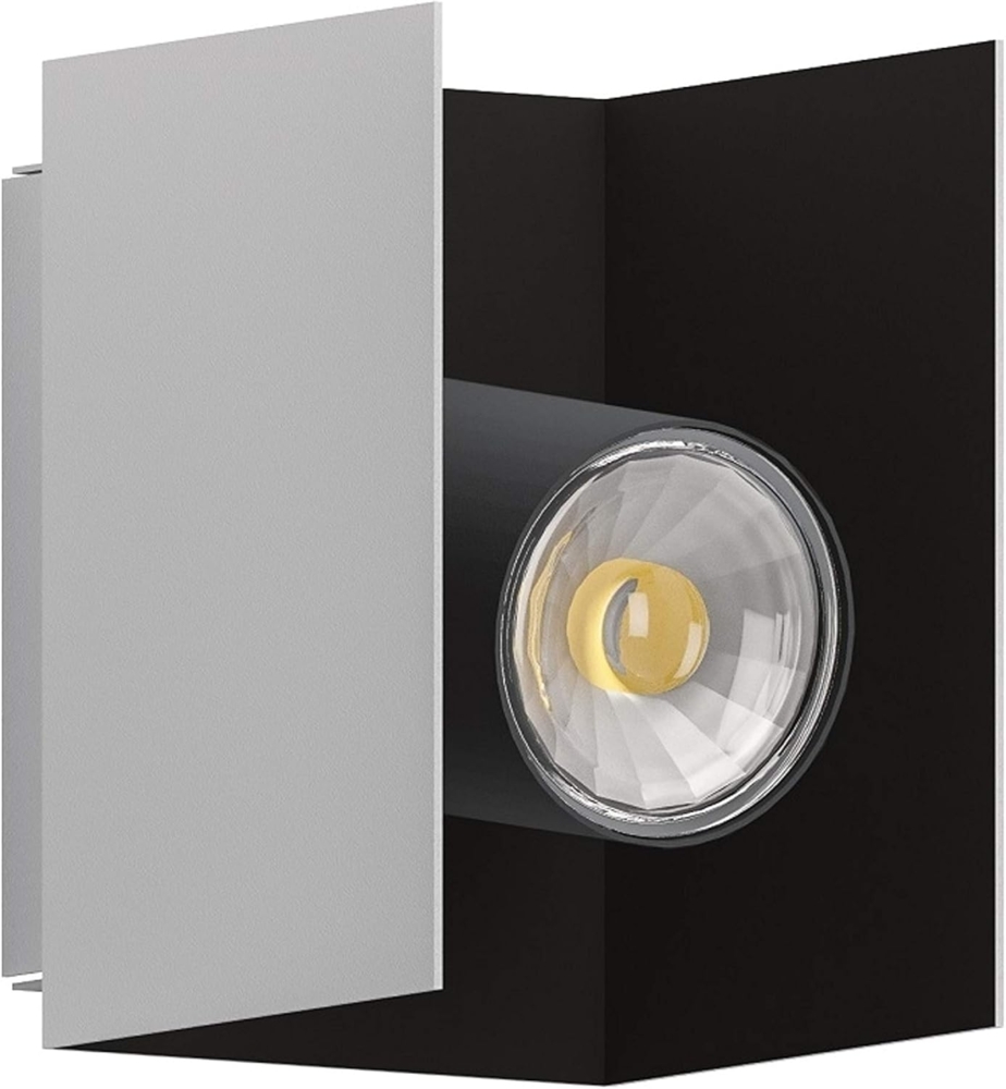 Eglo 97394 LED Deckenleuchte VISERBA weiß-aluminium, schwarz L:12cm B:8,5cm H:11,5cm Bild 1