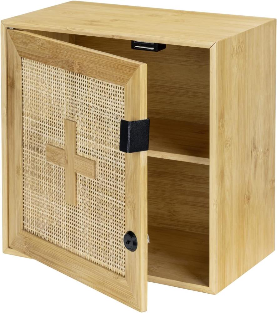 Medizinschrank ALLEGRE BAMBOO, 30 x 30 cm, WENKO Bild 1