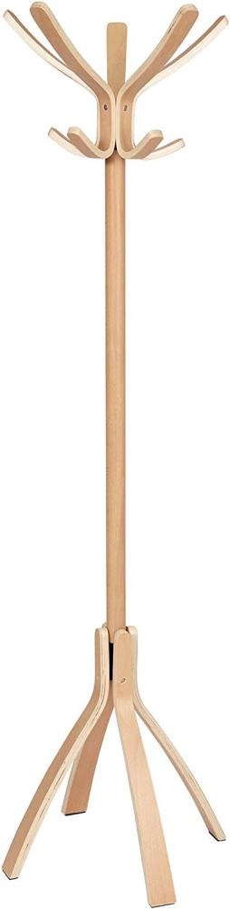 ALBA PMCAFE Coat Stand, Light Wood Light Wood Bild 1