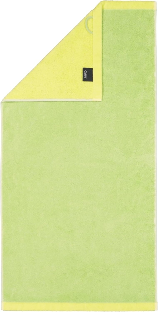 Cawö Handtücher Lifestyle Splash Doubleface|Seiflappen 30x30 cm| pistazie-lemon Bild 1