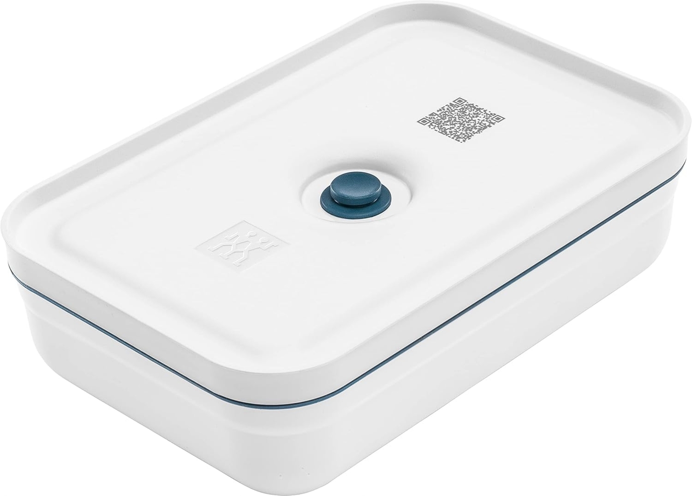 ZWILLING Fresh & Save Vakuum Lunchbox L flach, Kunststoff, Weiß-La Mer Bild 1