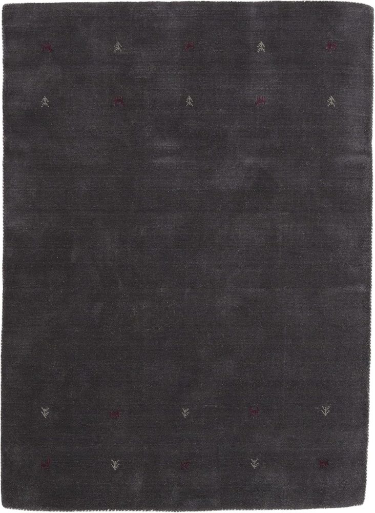 carpetfine Wollteppich Gabbeh Uni, auch als Läufer erhältlich, rechteckig, Höhe: 15 mm, reine Wolle, handgewebt, Gabbeh Loom Tiermotiv, große Farbauswahl Bild 1