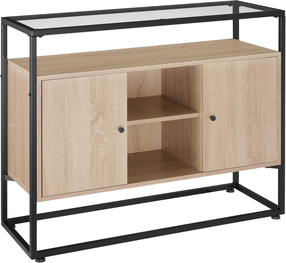 tectake Sideboard Oldham (Sideboard, Montagematerial, Montageanleitung), Industrial Style Bild 1