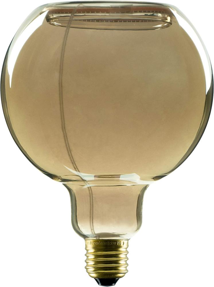SLV LED Floating Globe 125, LED-Leuchtmittel, smokey black, E27, PHASE, 6W, 1900K - LED Lampen Sockel E27 Bild 1