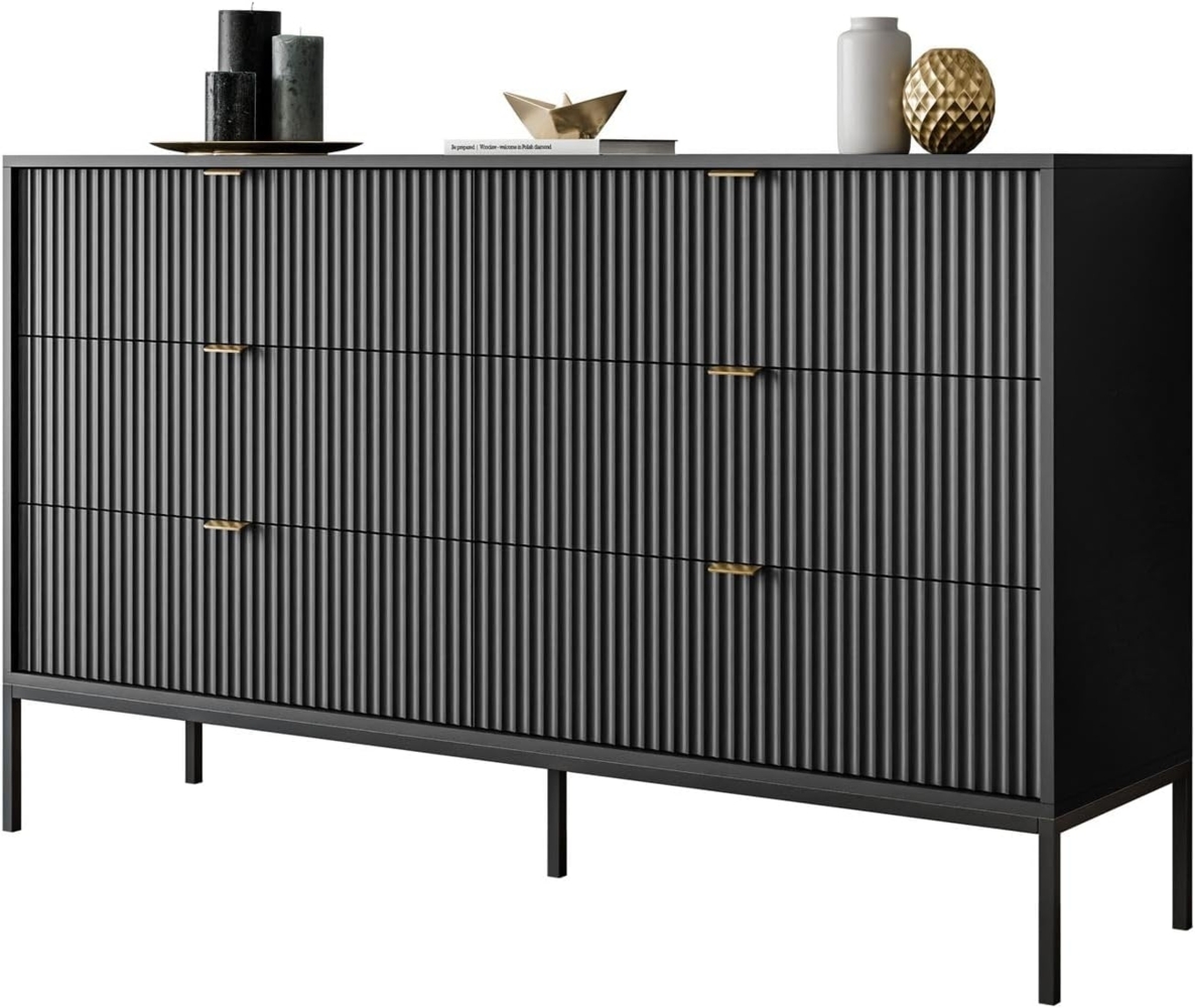 Lookway Kommode CORTADO KS154 mit Schubladen, Breite 154cm Bild 1