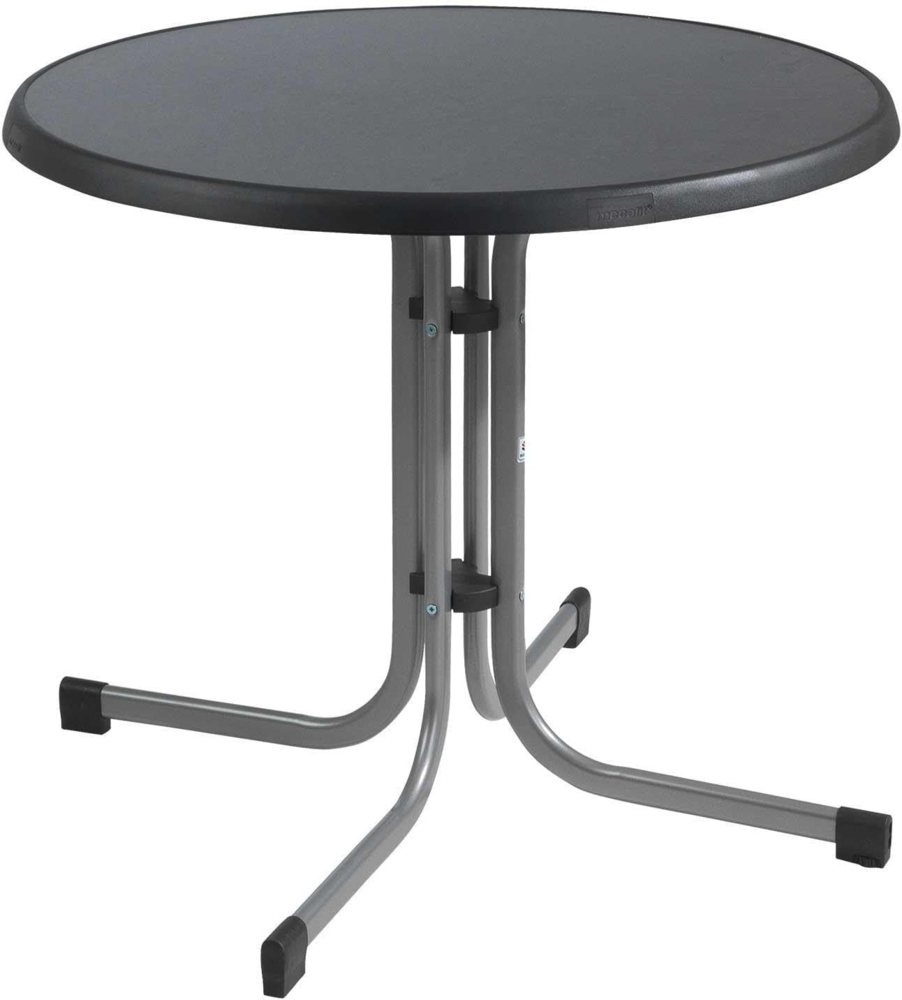 Sieger Boulevard-Klapptisch Boulevard-Klapptisch klappbar, Stahl Graphit 86 x 72 x 86 cm Bild 1