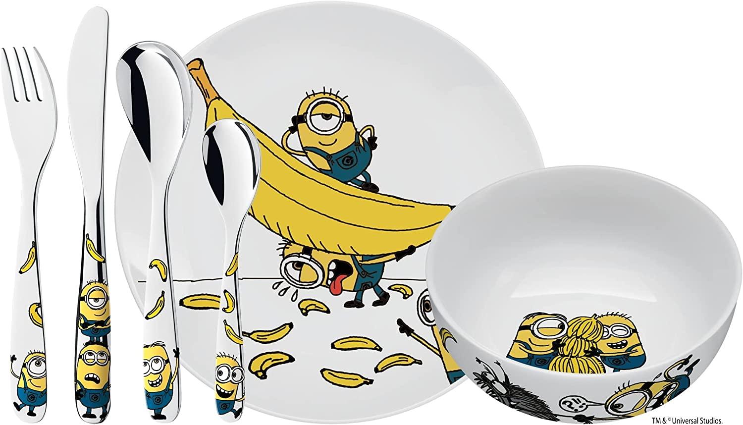 WMF Kinderbesteck-Set Minions®, 4-teilig Bild 1