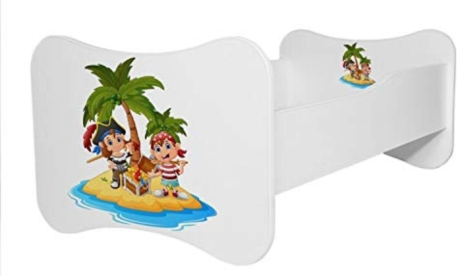 Angelbeds 'Mati Mati' Kinderbett 80x160 cm, Motiv 5, mit Lattenrost und Matratze Bild 1