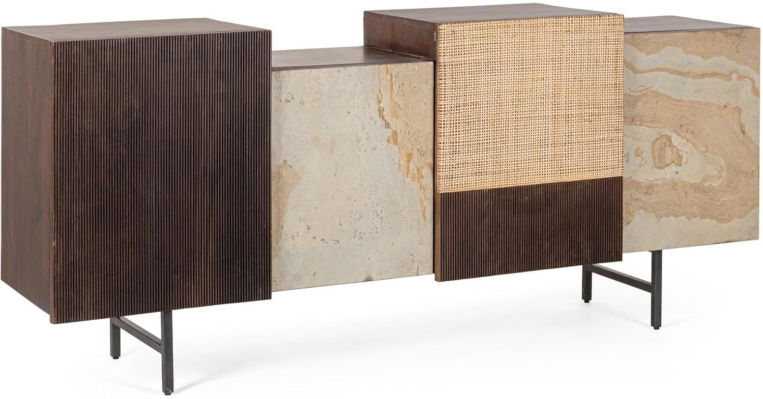 Sideboard Kinbik aus Mangoholz, 180 cm Bild 1