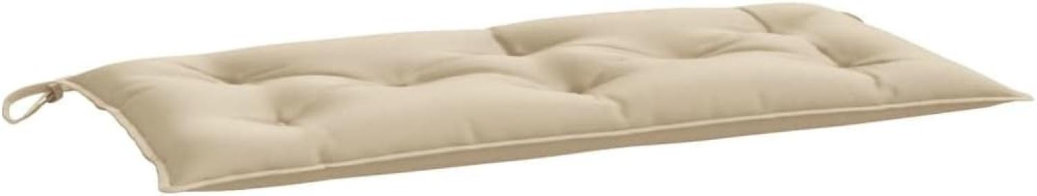 vidaXL Gartenbank-Auflage Beige 100x50x7 cm Oxford-Gewebe 361567 Bild 1