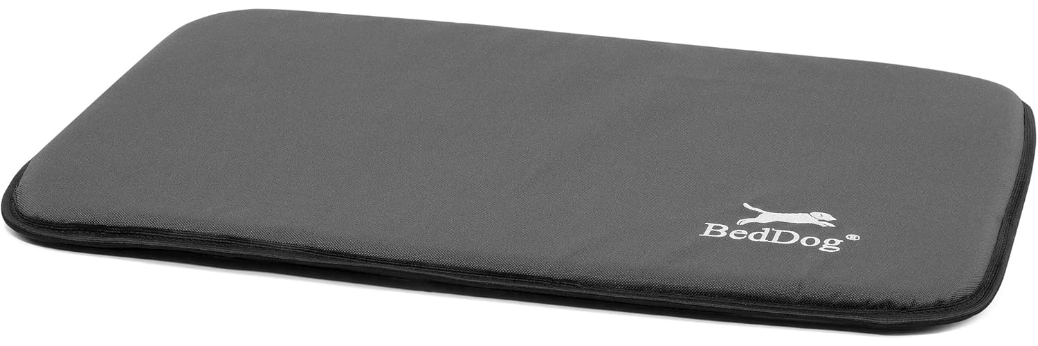 BedDog Hundematte CORA - Komfortables Hundekissen aus Cordura, langlebige Haustier-Unterlage, großes Hundebett, S-XXL M, SALAMANCA (anthrazit) Bild 1