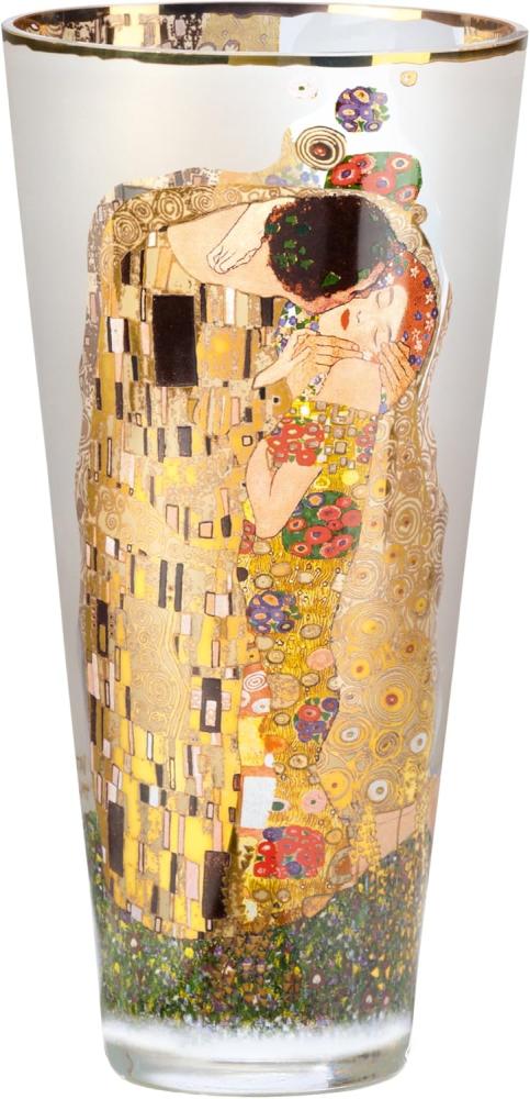 Goebel / Gustav Klimt - Der Kuss Klimt - Kuss / Glas / 15,0cm x 15,0cm Bild 1