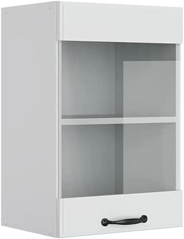 VICCO Küchenschrank Hängeschrank Unterschrank Küchenzeile R-Line (Hängeglasschrank 40 cm) Bild 1